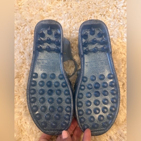 Melissa Possession Glitter Blue, size 5 - Picture 5 of 7